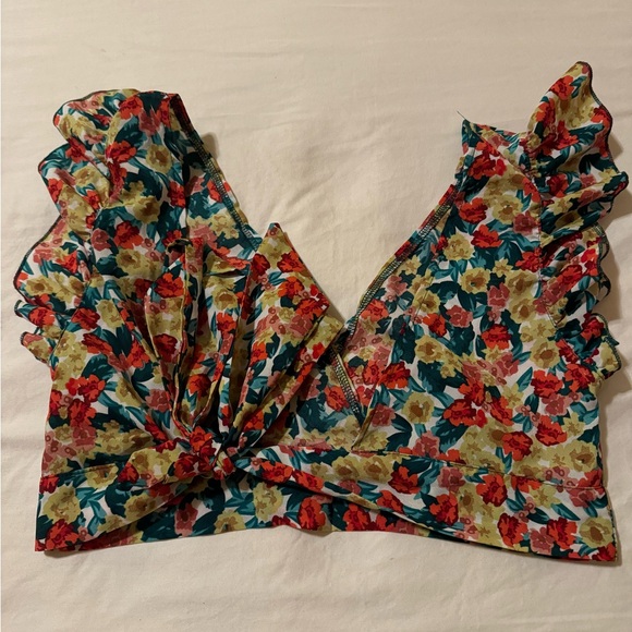 Flowered blouse - Picture 2 of 2